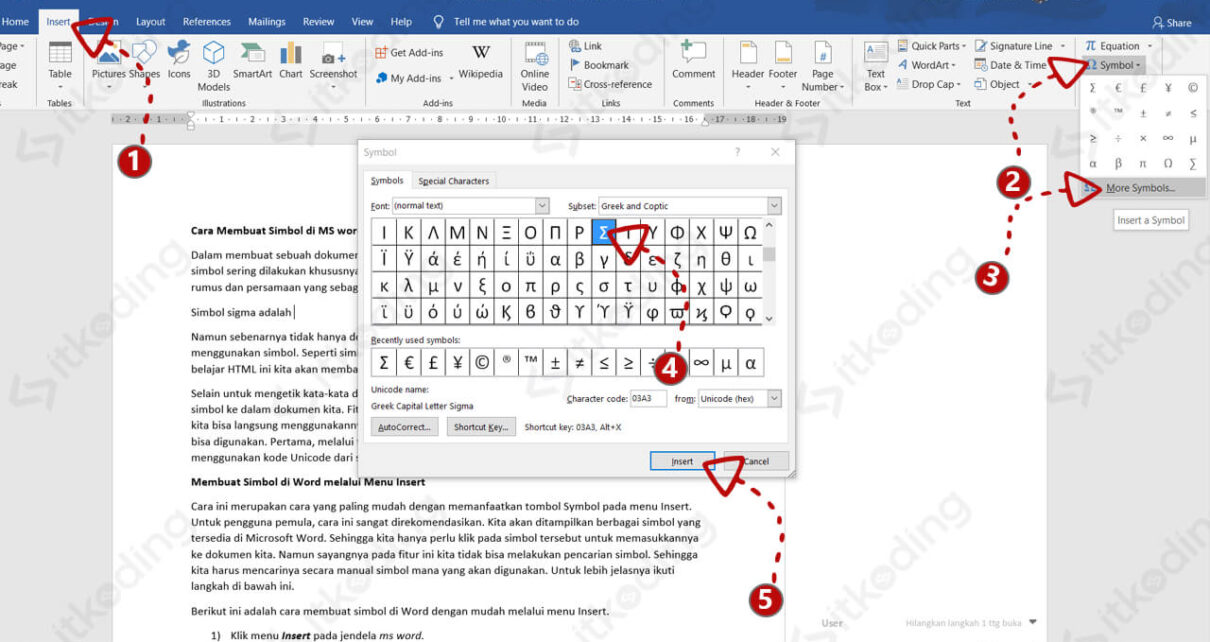 Ternyata Sangat Mudah Ini 3 Cara Membuat Sigma di Word yang Jarang Diketahui Orang Ternyata Sangat Mudah Ini 3 Cara Membuat Sigma di Word yang Jarang Diketahui Orang