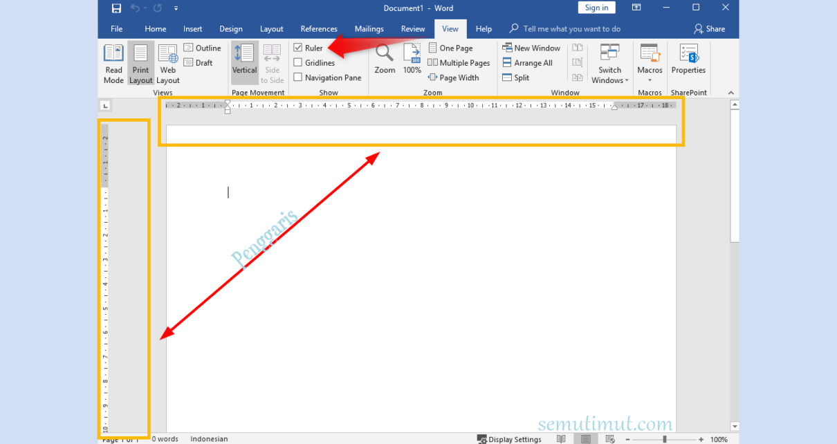 3 Cara Memunculkan Penggaris di Word 2013 yang Jarang Diketahui, Wajib Tahu 3 Cara Memunculkan Penggaris di Word 2013 yang Jarang Diketahui, Wajib Tahu