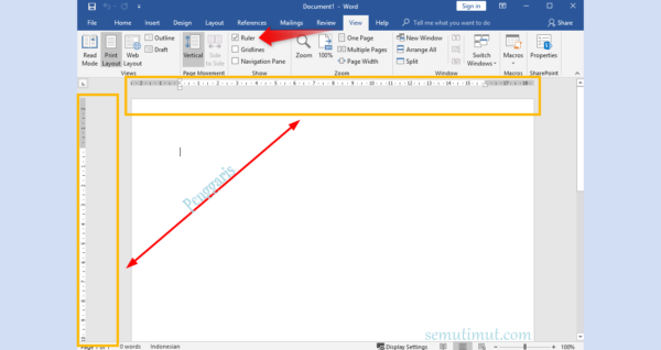 3 Cara Memunculkan Penggaris di Word 2013 yang Jarang Diketahui, Wajib Tahu