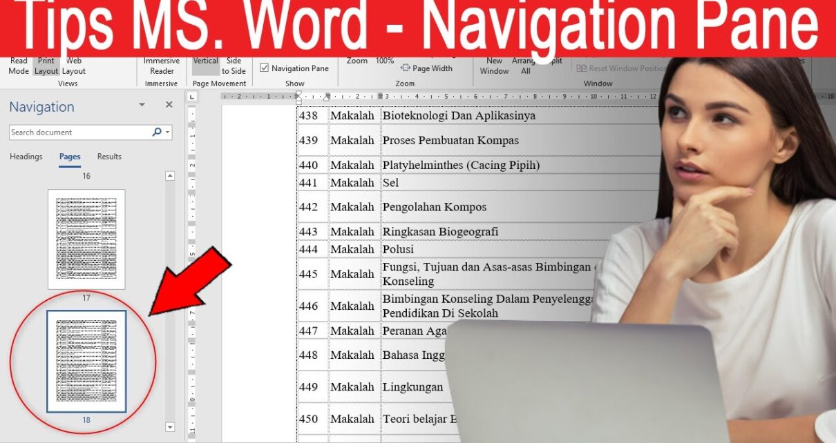 5 Cara Memunculkan Navigation di Word yang Jarang Diketahui, Wajib Tahu Sebelum Terlambat 5 Cara Memunculkan Navigation di Word yang Jarang Diketahui, Wajib Tahu Sebelum Terlambat