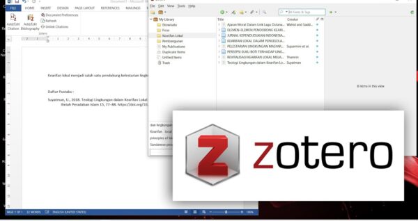 5 Cara Menyambungkan Zotero ke Word yang Jarang Diketahui, Akhirnya Sitasi Otomatis