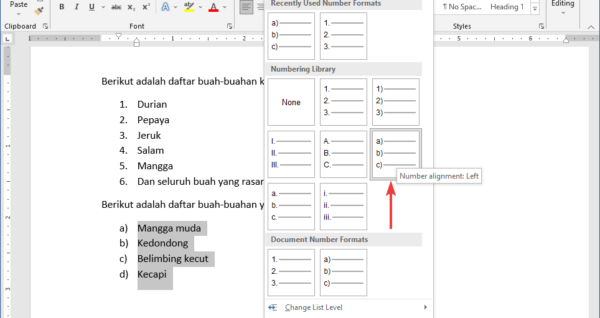 7 Cara Memisahkan Numbering di Word yang Jarang Diketahui, Wajib Tahu Sebelum Terlambat