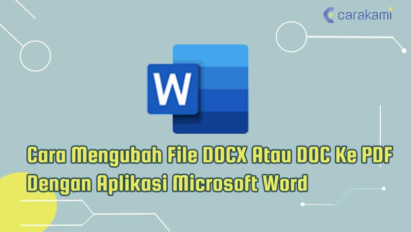 Mengubah Dokumen DOC ke PDF dengan Microsoft Word 2007 Panduan Lengkap